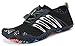 PENGCHENG Mens Womens Water Sports Shoes Quick-Dry Lightweight Barefoot Wide Feet Toe Solid Drainage Sole for Swim Diving Surf Aqua Pool Beach Jogging Trip