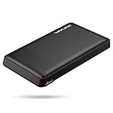 WAVLINK USB 3.0 to SATA Hard Disk Case, 2.5 inch External Hard Drive Enclosure for 9.5mm 7mm 2.5 Inch SATA I/II/III/HDD/SSD, Support UASP & 2TB Drives (Black)