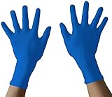Seeksmile Adult Lycra Spandex Gloves Many Colors Available (Free Size, Blue)