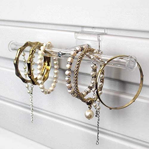 image for Mooca Clear Acrylic Plastic Chain Necklaces and Bracelet Retail Store 