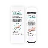 Easy Uric Acid Urine Test Strips, Pack of 25 Tests