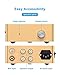 Fosi Audio HD-A1 Hi-Fi Home Audiophile Power Amplifier 2 Channel Class ABthumb 1