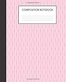 Composition Notebook: Unicorn Face Pattern College Ruled Notebook Lined School Journal