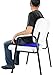 Premium Inflatable Donut Cushion Expands Up to 15 inches Comfortable for Hemorrhoid, Back and Tailbone Pain Relief. Medical Donut Cushion Ideal for Coccyx Pain, Bedsores, Child Birth &Pregnancy (Blue)