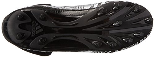 adidas Performance Men's Filthyspeed Mid Football Cleat, Black/Platinum, 8.5 M US - Thumbnail 3