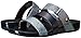 FitFlop Women's Gladdie Slide Gladiator Sandal, Supernavy Shimmer, 7 M US