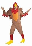 Adult Fleece Turkey Costume Plus Size