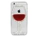 GIZEE Luxury Glitter Shiny 3D Diamond Crystal Red Wine Glass Hard Back Case Cover for iPhone 6 Plus & iPhone 6S Plus 5.5 Inch (Red)