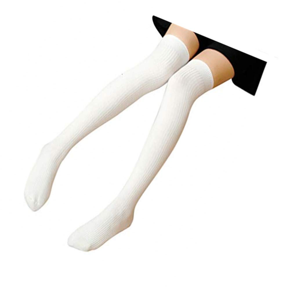 Amazon Com Jinjin Vertical Stripe Thicken Over The Knee Socks Women Thigh High Over Girl Winter Cotton Warmer Soft Cotton Socks Keep Legs Warm Health Personal Care