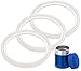 Impresa Thermos Seal Ring Replacement Gaskets - White 3-Pack - Compatible with Thermos Funtainer 10 oz Food Jar - BPA-Free Silicone Gasket & O-Ring Replacement - Leak-Proof Vacuum Insulated Seal