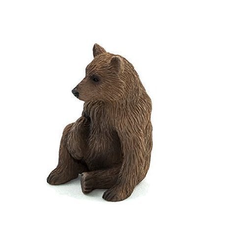 Mojo Fun 38217 Grizzly Bear Cub - Realistic Wildlife Replica / Toy Figure