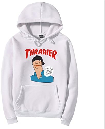 DKSM men's Thrasher people Logo hoodies women long-sleeved fleece casual sportswear