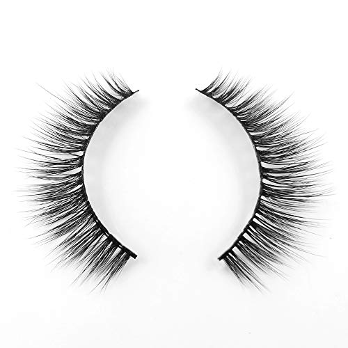 EDA LUXURY BEAUTY CATCH 3D Faux Mink False Lashes | Super Soft Natural Look | Light Volume | Medium Long Length | Eyelash Extensions | Flare Fluffy Spiky Effect | Vegan & Cruelty-Free | Fake Eyelashes 2 EDA LUXURY BEAUTY CATCH 3D Faux Mink False Lashes | Super Soft Natural Look | Light Volume | Medium Long Length | Eyelash Extensions | Flare Fluffy Spiky Effect | Vegan & Cruelty-Free | Fake Eyelashes