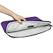 Laptop Sleeve, EveCase 15~15.6 inch Diamond Foam Splash & Shock Resistant Neoprene Universal Sleeve Zipper Case Bag for Chromebook Ultrabook Laptop Notebook Computer - Purple