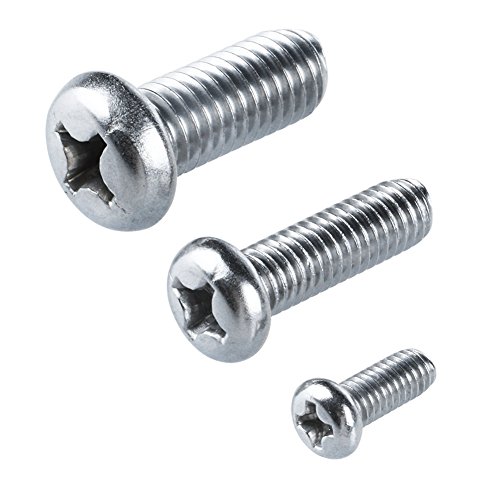 MALAYAS 12Pcs VESA TV Screws Bolts M4/M6/M8 VESA Bracket Mounting