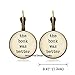 The Book was Better Earrings Dangle Earrings or Key Chain Book Reading Jewelry - Literary Reader Book Nerd Jewelry - Library Teacher Gift，PU096 (Brass)