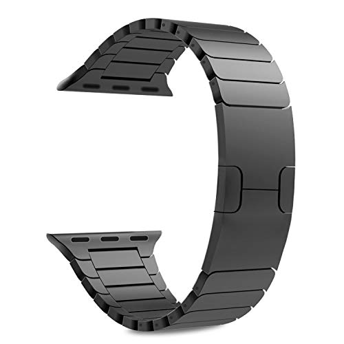 Cafe Digi Stainless Steel Replacement Strap For 42mm Apple Watch