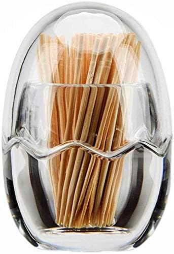Amazon De Zahnstocherhalter Kristall Zahnstocher Spender Eimer Kunststoff Zahnstocher Box Eiformige Zahnstocher Box Tasche Tasche Restaurant Kuche Gadget Schreibtisch Aufbewahrungsbox Ohne Zahnstocher