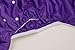 LukLoy Women's Adults Cloth Diapers for Incontinence Care Protective Underwear -Dual Opening Pocket Washable Adjustable Reusable Leakfree for Waist Large Size 65~135cm (Purple)