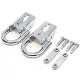 Red Hound Auto 2 NewTow Hooks Chrome 09-16 Compatible with Ford F150 Mounting Hardware Included Heavy Duty