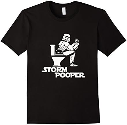 Storm Poopers Funny Parody T-Shirt Men's - GameTeez - Male Large - Black