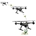 Dazhong JXD 5.8G FPV Drone with 2.0MP HD Real-time Camera High Hold Mode RC Quadcopter Drone And Extra battery
