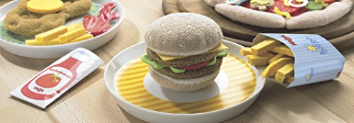 HABA 1475 Hamburger und Pommes, Kleinkindspielzeug – Bild 2