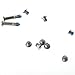 Whizzotech W9024 Repair Replacement Bottom Screws Set for Unibody Apple Macbook AIR 11