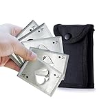 5 pcs/set steel poker outdoor hidden weapons dart knife martial arts darts ladies self-defense (Silver)