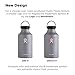 Hydro Flask Water Bottle - Stainless Steel & Vacuum Insulated - Wide Mouth with Leak Proof Flex Cap - 64 oz, Black