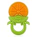 Nuby Fruity Chews Ring Teether, Colors May Vary