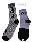 Nike SB 2-Pack Crew Socks Boys Youth 5Y-7Y//9-11