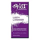 Splat Singles Hair Color Dye Foil Packs 1.5 Oz Semi-permanent Color Colour (Lusty lavender Purple)