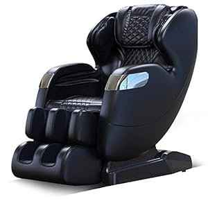 Gpzj Chair Electric Massage, Full Body Automatic Multi-Function SL Rail Black Massage Sofa