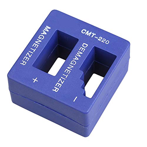Magnetizer, Maserfaliw Durable Magnetizer Demagnetizer Screwdriver Tip Screw Bit Magnetic Pick Up Tool - Blue, Home Essential Tools, Holiday Gifts.