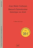 Manuel d'introduction historique au droit (Droit fondamental) (French Edition) by