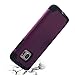 Pandawell SWEET-451 Slim Thin Corner Protection Hybrid Dual Layer Shock Absorbing Impact Resist Case for Samsung Galaxy S7 - Purple/Black