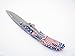 Buck 285 Bantam USA US American Flag Medium Folding Hunter Lockback Pocket Knife