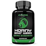 Extra Strength Horny Goat Weed Extract - Maca, Tribulus, L Arginine & Ginseng -Enhanced Energy & Performance Complex for Men & Women, All Natural Booster - 1000mg Capsules