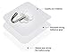 Modern Life Choice Adhesive Wall Hooks - Reusable Super Heavy Duty Sticky Hooks(Max 13.2lb/6kg) For Kitchen/Bathroom/Livingroom/Bedroom/Office etc.（8 Pcs）