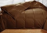 Chocolate Colored Feather Down Comforter - King Size