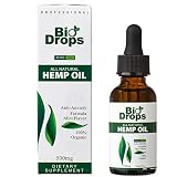 Hemp Oil Extract For Pain Relief - Natural Anti Anxiety, Anti-Inflammatory, Stress Relief, Helps With Sleep - 500 Mg 1 Fl Oz (30 ml)