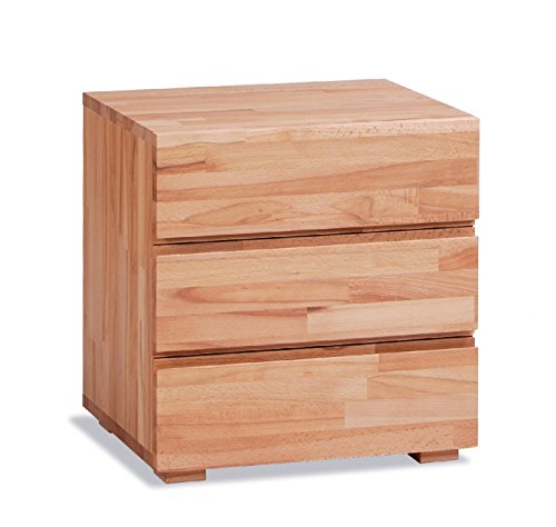 HASENA Woodline Nachttisch Treva Kernbuche natur 3 Schubladen günstig
