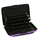 Aluminium Wallets - RFID Blocking Case Waterproof (Purple)
