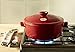 Emile Henry Flame Round Stewpot Dutch Oven, 2.6 Quart, Burgundy