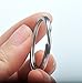 TOOL AND NAIL FREE, BANG TI Titanium Flexible Split Key Rings 1.25