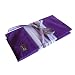 della Q Knitting Case 20-Pockets for Interchangeable Knitting Needles; 018 Purple Stripes 185-1-018