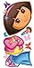 RoomMates RMK1400GM Dora the Explorer Peel & Stick Giant Wall Decal