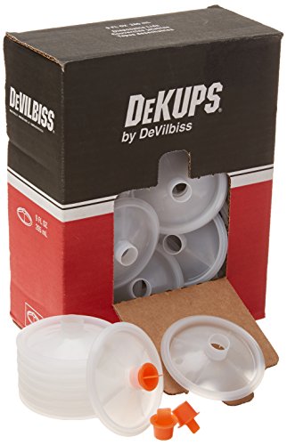 Click Here to See More Images Devilbiss DeKups Disposable lids fits 24/34 OZ. DeKups (32 lids per box)