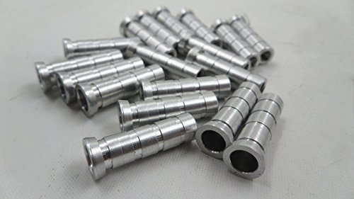 image for e5e10 24Pcs Arrow Inserts Point 6.2mm Aluminum Pin for Carbon Aluminum